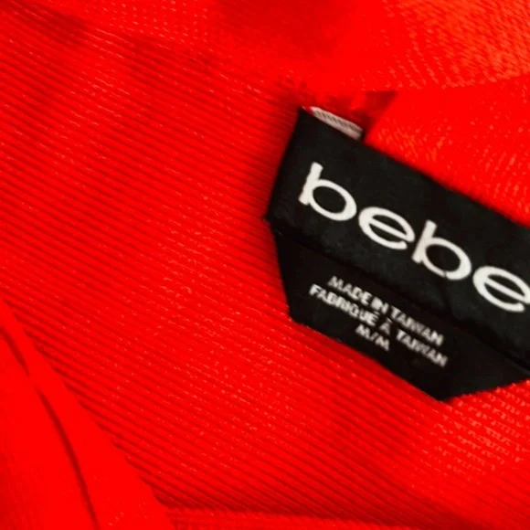 Bebe Bondage Crop Top + Matching Mini Skirt  2PC - Picture 4 of 4